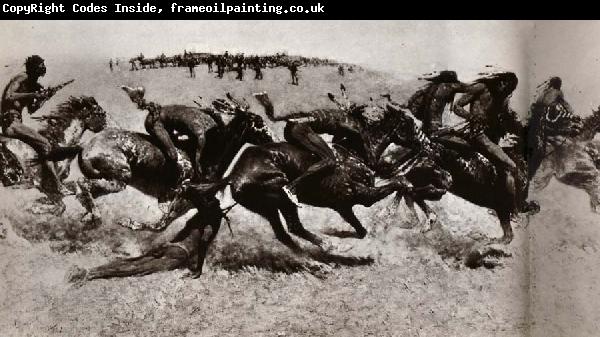 Frederic Remington Indian Warfare