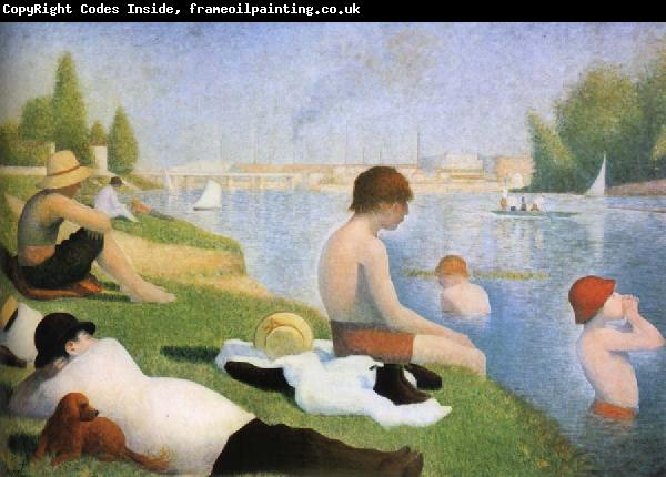 Georges Seurat Bather