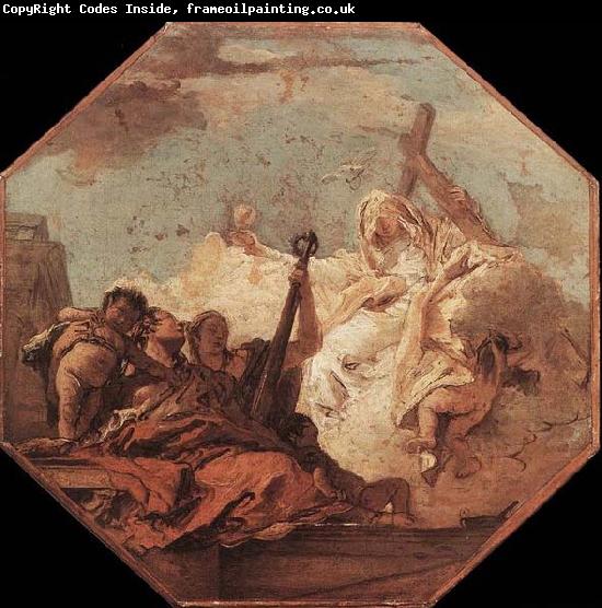 Giovanni Battista Tiepolo The Theological Virtues