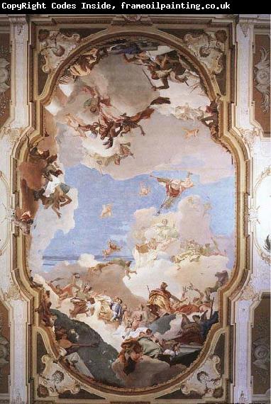 Giovanni Battista Tiepolo The Apotheosis of the Pisani Family