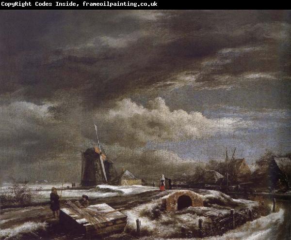 Jacob van Ruisdael Winter Landscape