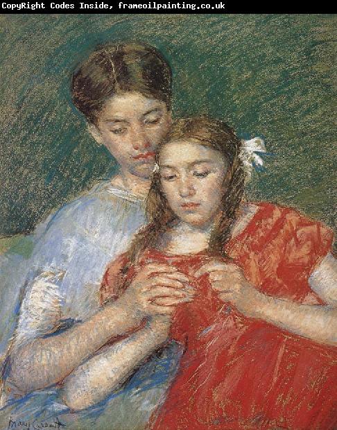 Mary Cassatt sewing class