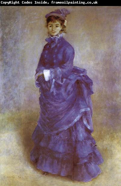 Pierre-Auguste Renoir woman of Paris