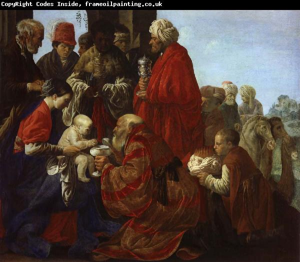 REMBRANDT Harmenszoon van Rijn The Adoration of the Magi