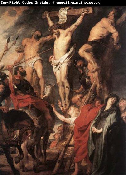 RUBENS, Pieter Pauwel Christ on the Cross between the Two Thieves