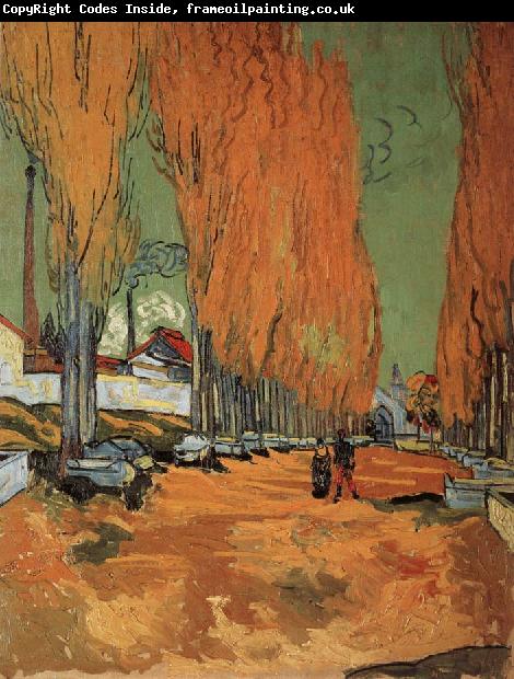 Vincent Van Gogh The Alyscamps,Avenue