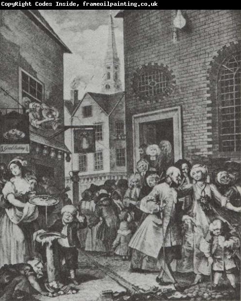 William Hogarth Times of Day