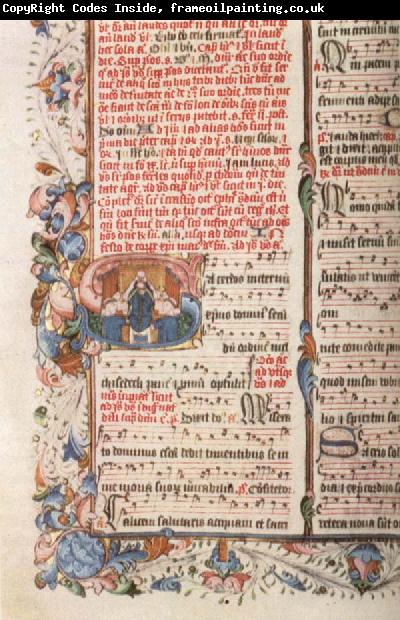 unknow artist Sarum Antiphoner