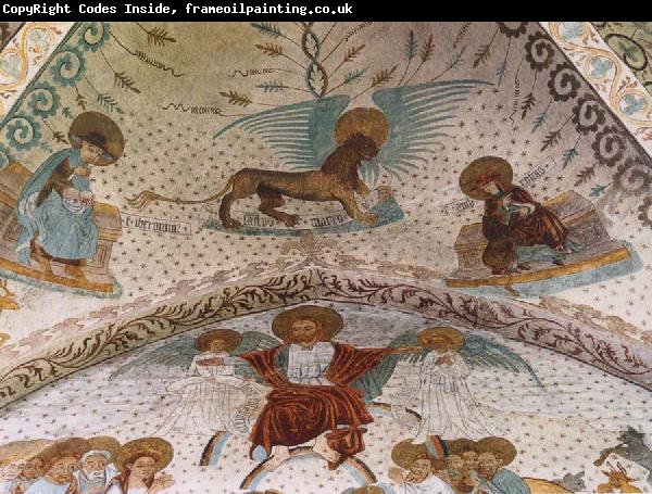 unknow artist Johannesburg Commendatory Chorus roof in tensta church