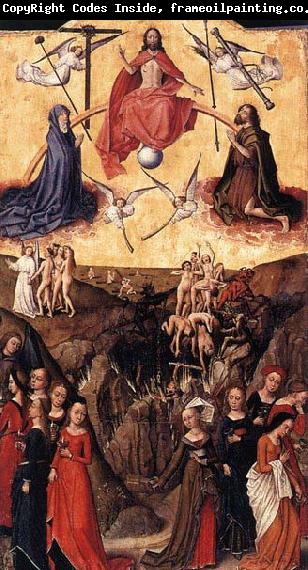 unknow artist Last Judgment and the Wise and Foolish Virgins