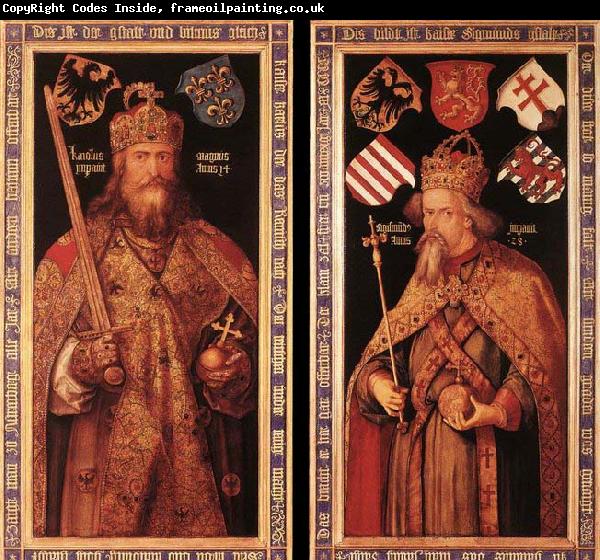 Albrecht Durer Emperor Charlemagne and Emperor Sigismund