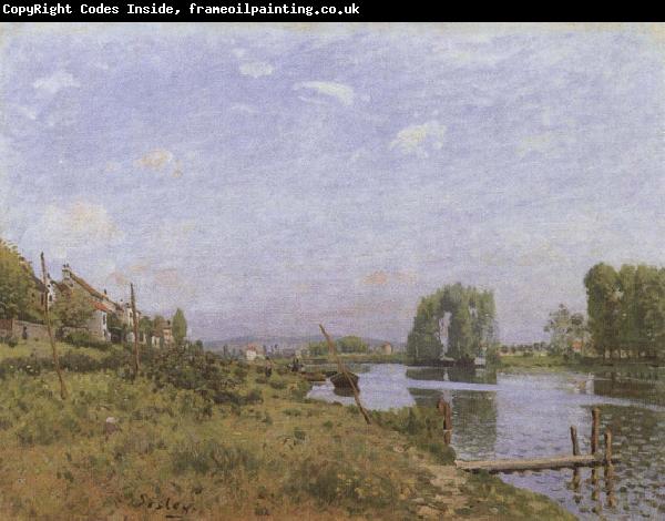 Alfred Sisley The island of Saint-Denis