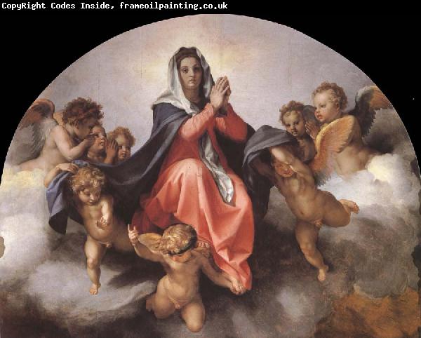 Andrea del Sarto Details of the Assumption of the virgin