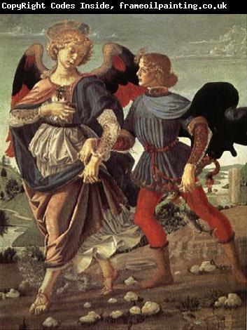 Andrea del Verrocchio Tobias and the Angel