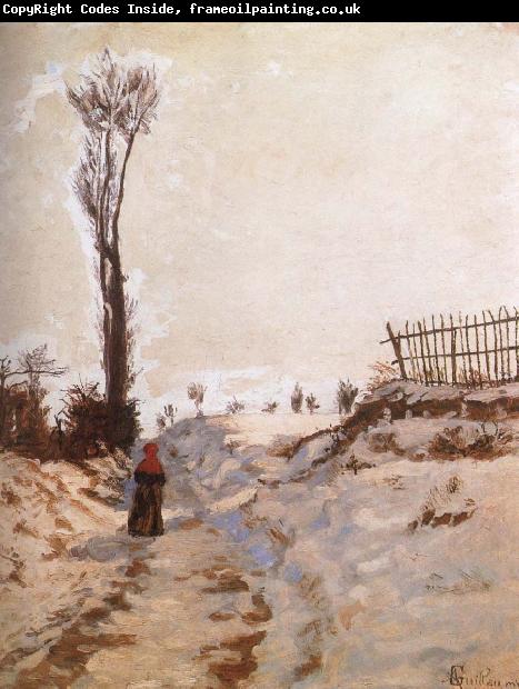 Armand guillaumin A Path in the Snow