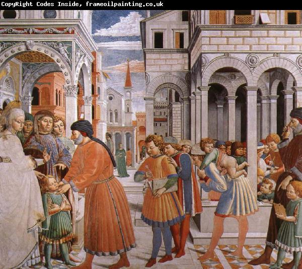 Benozzo Gozzoli Scenes From the Life of St.Augustine