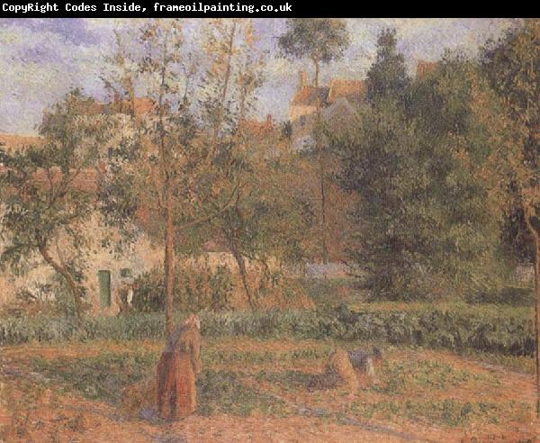 Camille Pissarro Vegetable Garden at the Hermitage near Pontoise