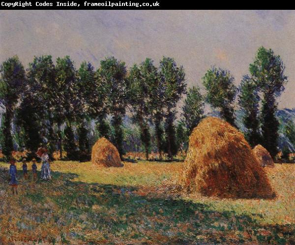 Claude Monet Haystacks at Giverny