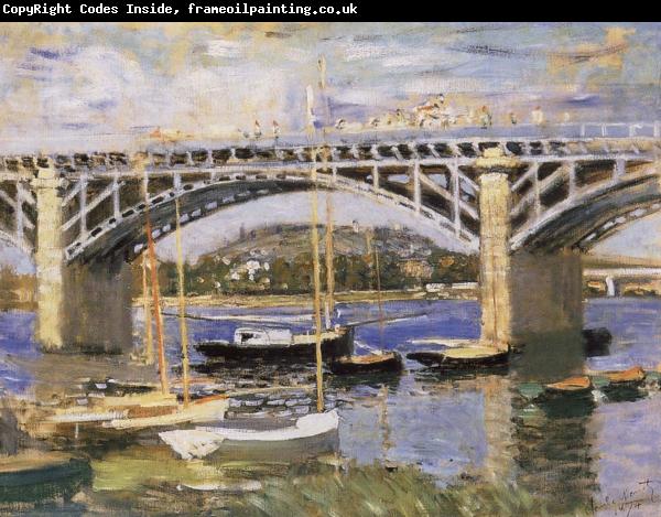 Claude Monet The Bridge at Argenteuil