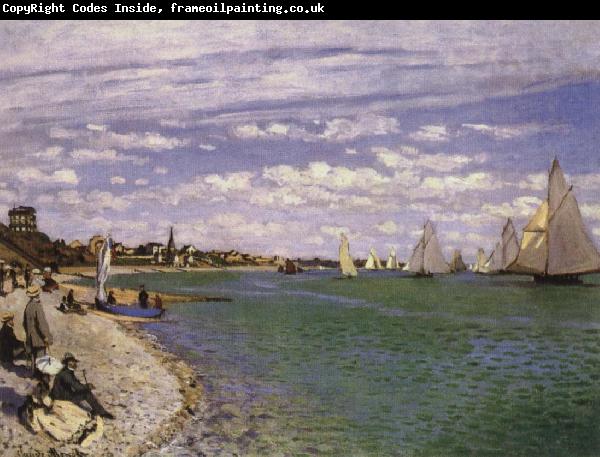 Edouard Manet The Regatta at Saomte-Adress