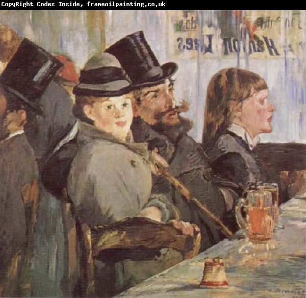 Edouard Manet At the Cafe