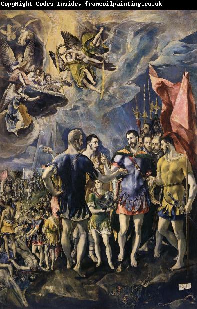 El Greco The Martyrdom of St Maurice