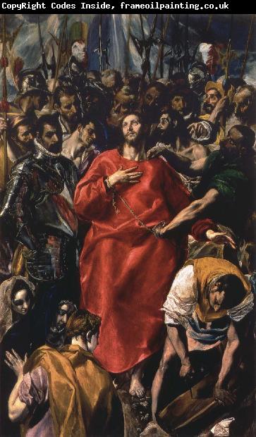 El Greco The Disrobing of Christ