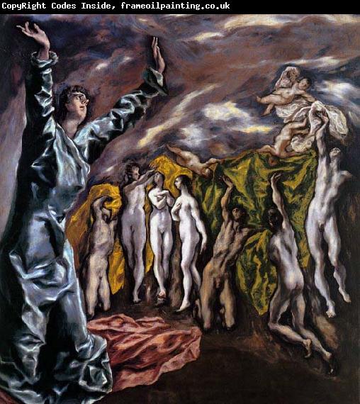 El Greco The Opening of the Fifth Seal