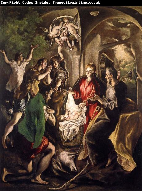 El Greco The Adoratin of the Shepherds