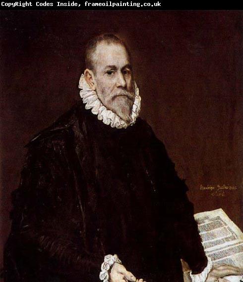 El Greco Portrait of Doctor Rodrigo de la Fuente