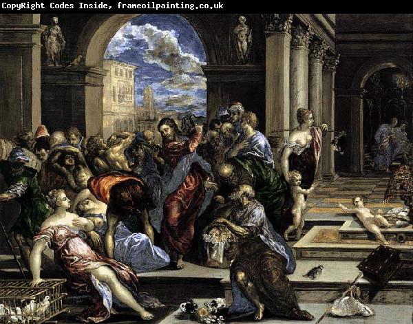 El Greco The Purification of the Temple