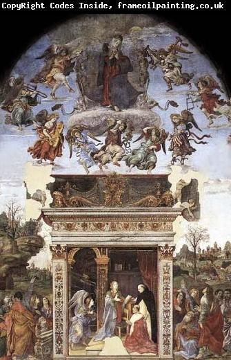 Filippino Lippi Assumption and Annunciation