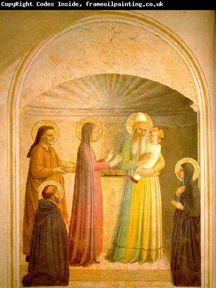 Fra Angelico Presentation of Jesus in the Temple