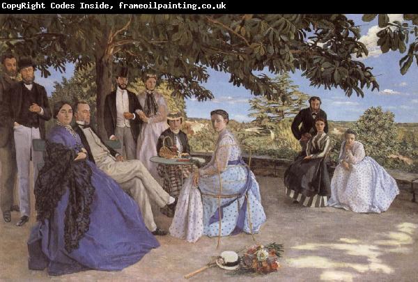 Frederic Bazille Family Reunion