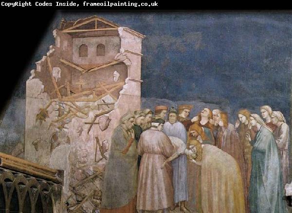 GIOTTO di Bondone The Death of the Boy in Sessa