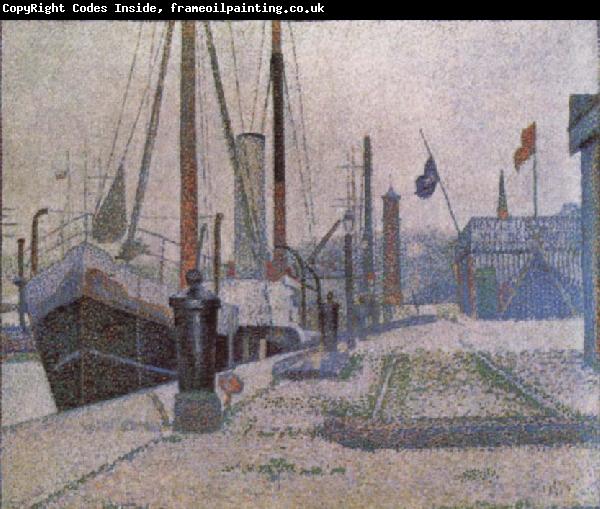 Georges Seurat The Honfleur