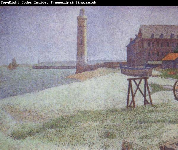 Georges Seurat The Lighthouse at Honfleur