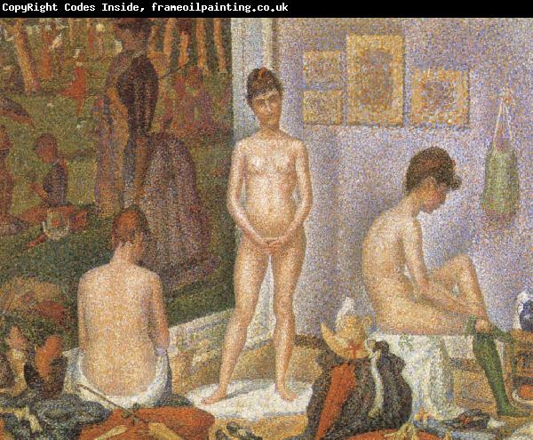 Georges Seurat The Models