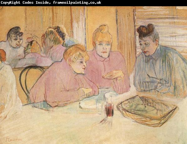 Henri de toulouse-lautrec Women in a Brothel