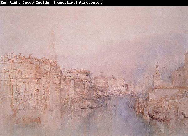 J.M.W. Turner The Grand Canal looking towards the Dogana