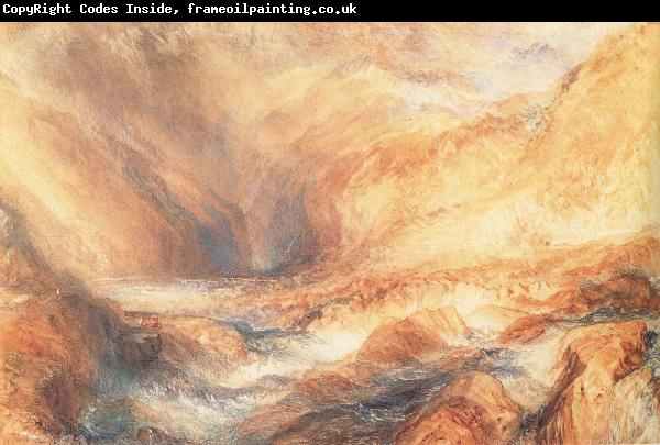 J.M.W. Turner The Pass of Faido