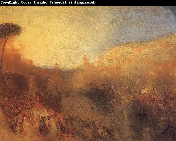 J.M.W. Turner The Departure of the Fleet