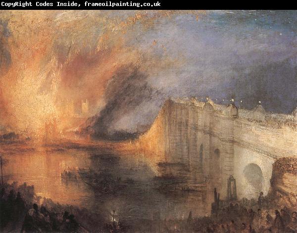 J.M.W. Turner The Burning of the Houses of Parliament