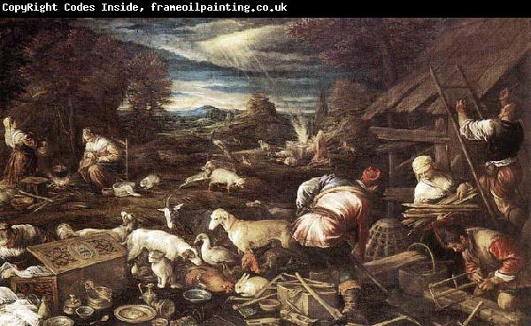 Jacopo Bassano Noah's Sacrifice