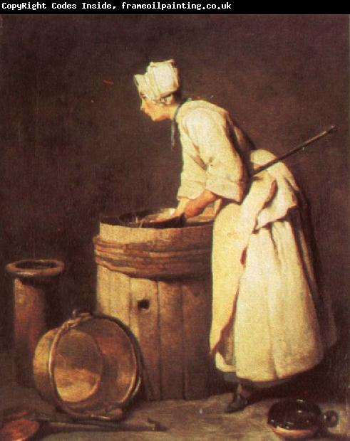 Jean Baptiste Simeon Chardin The Scullery Maid