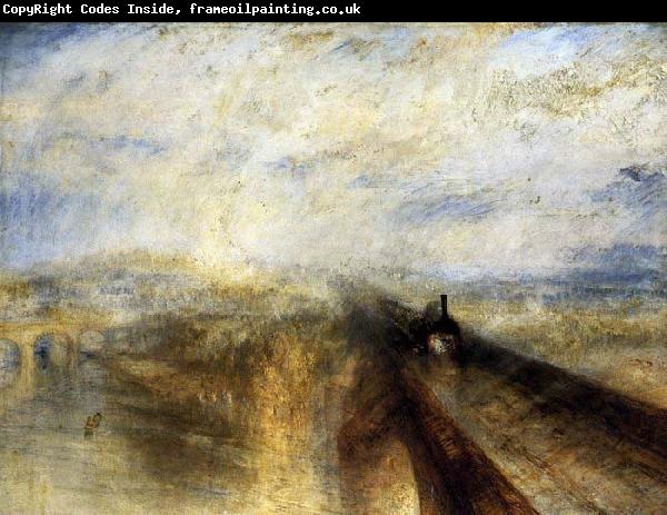 Joseph Mallord William Turner Rain, Steam and Speed The Great Western Railway before 1844