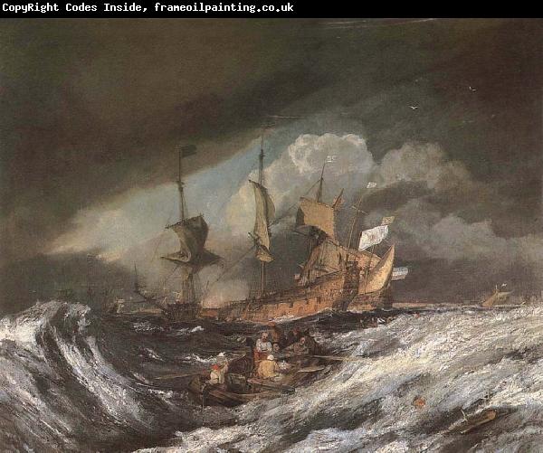 Joseph Mallord William Turner Boat and war