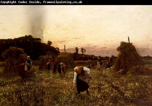 Jules Breton Dleaners at Sunset