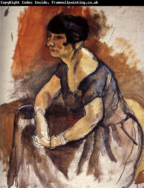 Jules Pascin Lady  Portrait of Andora