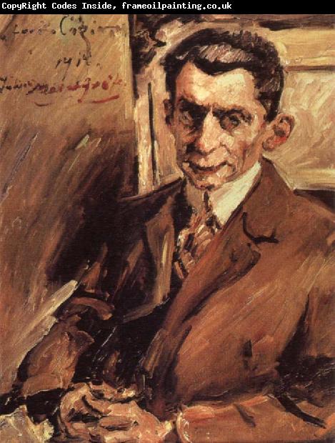 Lovis Corinth Portrait of Julius Meier-Graefe